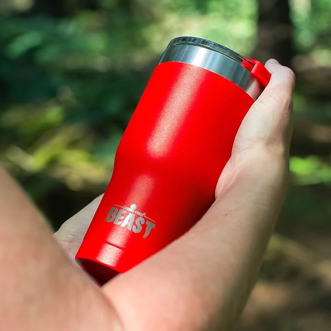 Beast 30 oz Tumbler Stainless Steel Vacuum Insulated Coffee Ice Cup Double Wall - Image 5