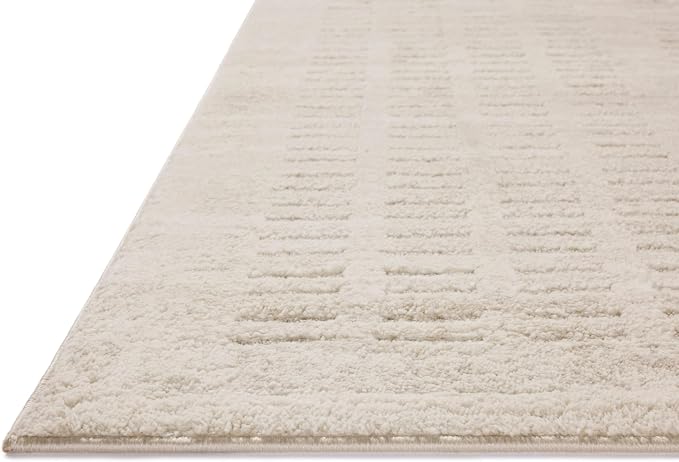 Loloi Amber Lewis Monty Collection MOT-03 Ivory/Beige 5'-3" x 7'-6", .50" Pile - Image 4