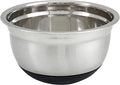 Winco Black 1.5 qt Stainless Steel Mixing Bowl | Dishwasher safe, Heavy-duty by Fonteme