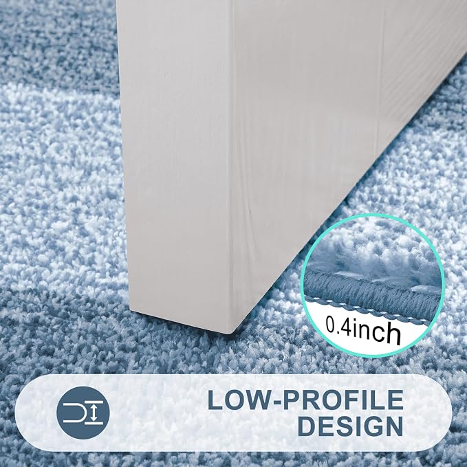 Kitinjoy Indoor Outdoor Door Mat, 71x47 Non-Slip Absorbent Dirt Trapper - Image 3