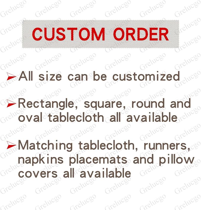 Grelucgo Super Long Handmade Hemstitched Polyester Rectangle Table Runners - Image 6