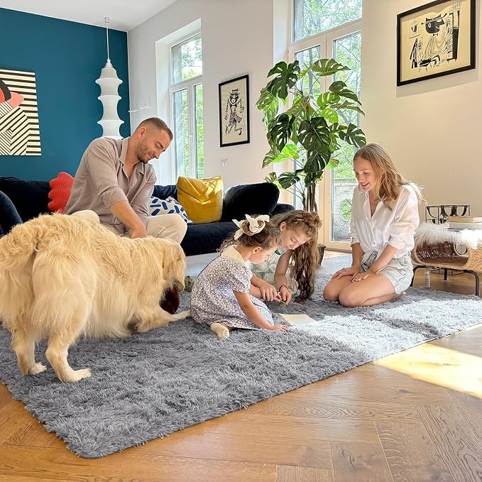 OLANLY 7x8 Machine Washable Large Area Rugs - Image 7
