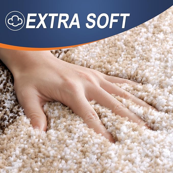 OLANLY Large Bathroom Rugs Mat 44x32, Extra Soft Absorbent Microfiber Bath Rugs - Image 3