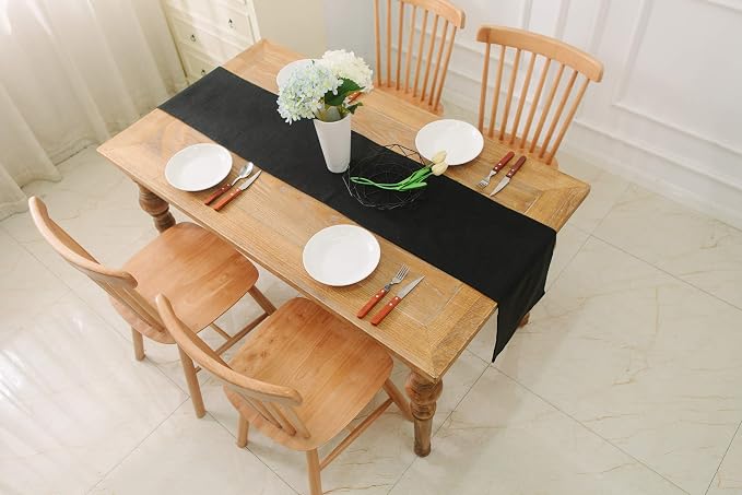 2 Piece Fabric in 1 Dinning Table Runner 12 x 48 Inches Farmhouse Kitchen - Image 7