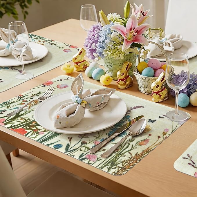 Vinyl Placemats Set of 4-12x17 Inch - Image 3