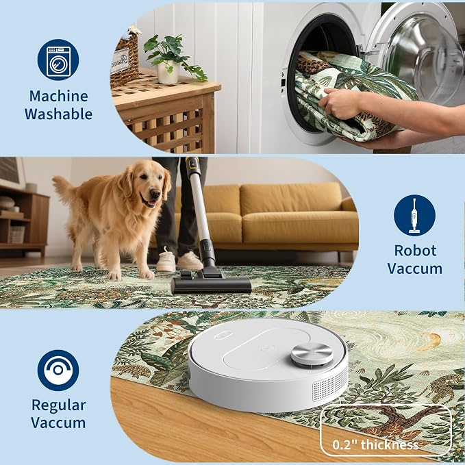 GarveeHome 3x5 Washable Area Rug - Image 6