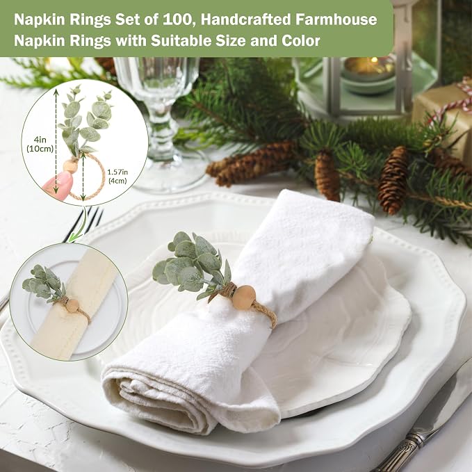 Defined Deco Napkin Rings - Image 2