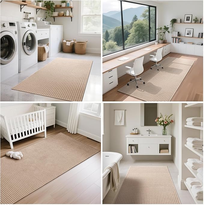 YDKGL 2x8 ft Hallway Runner Rug Extra Long Boho Woven Kitchen Runner Rugs Mat - Image 9