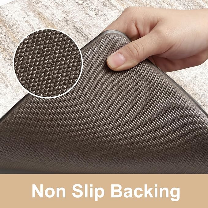 KIMODE Kitchen Mats for Floor Anti Fatigue, Ergonomic Waterproof Standing Mat - Image 4
