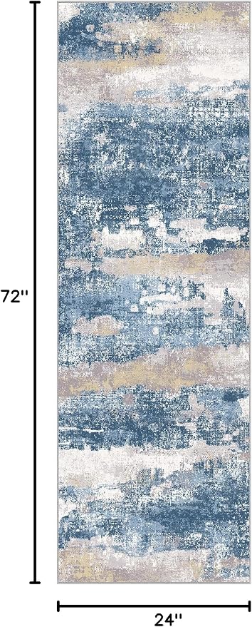 BEIMO Runner Rug for Hallway Kitchen 2x6 Machine Washable Runners Rug for - Image 2