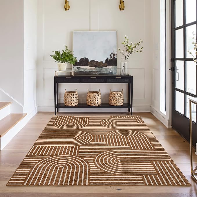 ROYHOME Washable Rug 4x6 Area Rugs - Image 3