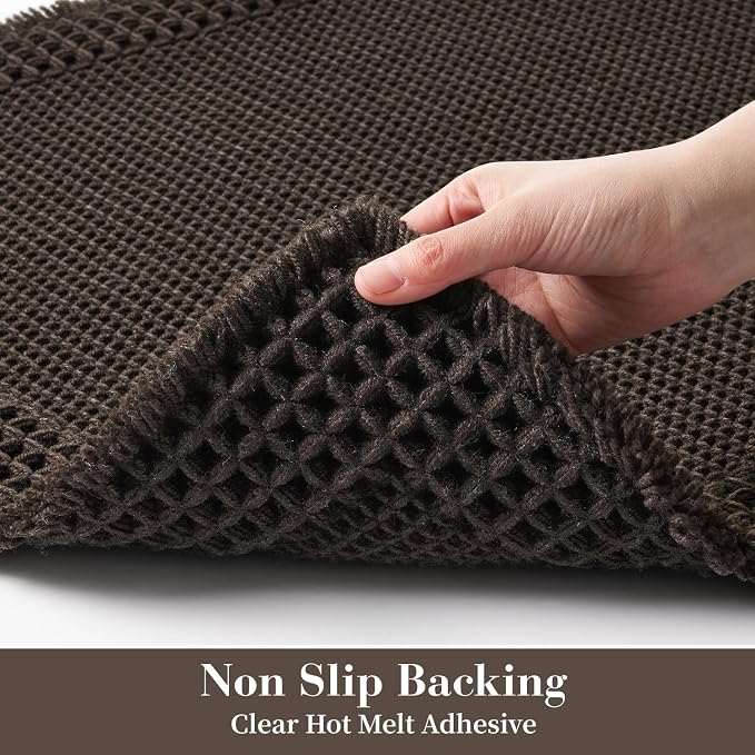 RESARE Waffle Bath Mat for Bathroom, Super Absorbent Bathroom Rugs Non Slip - Image 4