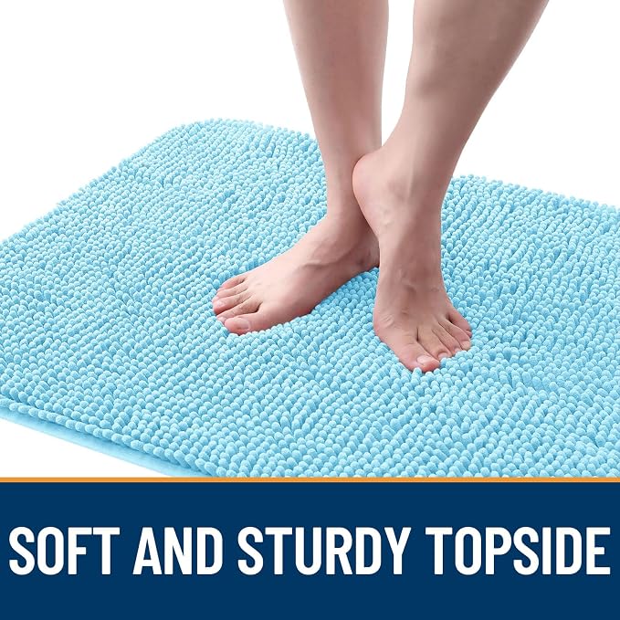 OLANLY Dog Door Mat for Muddy Paws 48x30, Absorbs Moisture and Dirt, Absorbent - Image 4