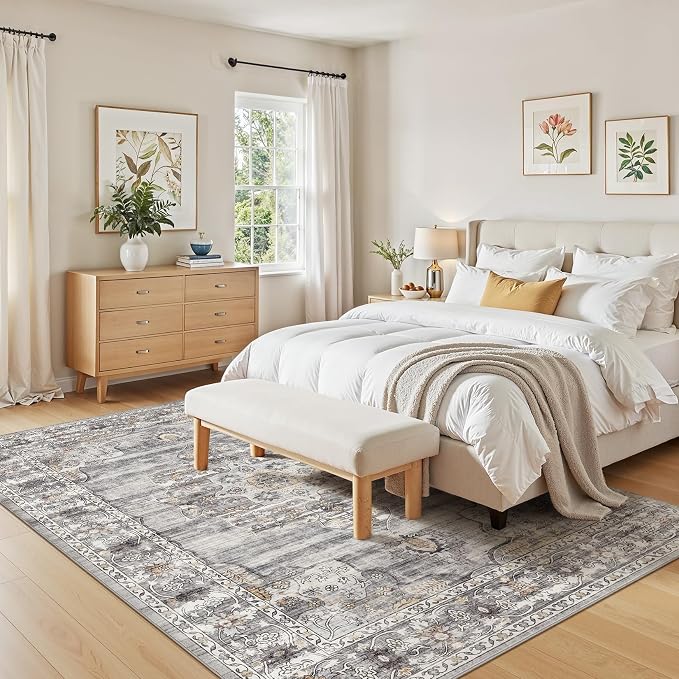 Washable 10x12 Area Rug for Living Room - Image 6