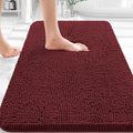 OLANLY Bathroom Rugs 30x20, Extra Soft Absorbent Chenille Bath Rugs, Rubber by OLANLY