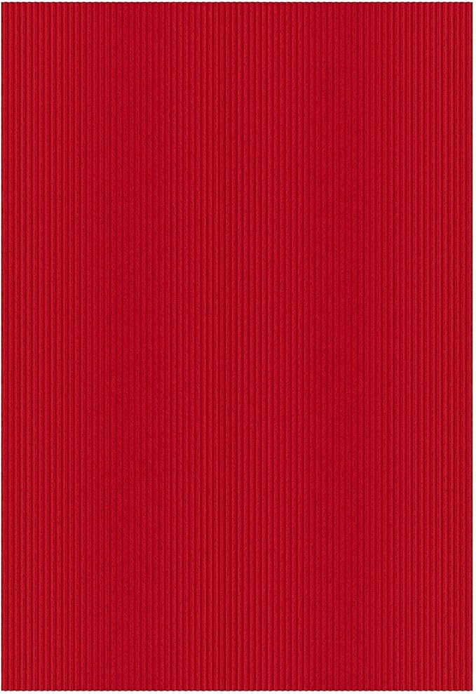 Ottomanson 6'6" x 13' Mud Mat Area Rug Scraper Carpet - Image 8
