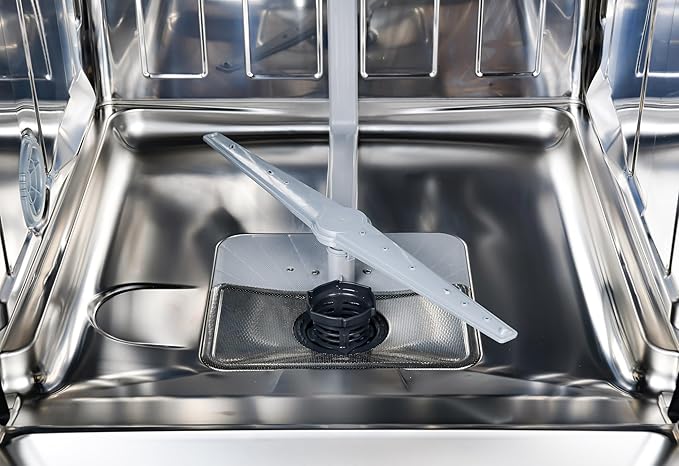 Kenmore Elite 24" Built-in Stainless Steel Tub Dishwasher TotalFlex 3rd, SmartWash, UltraWash, TurboDry, MoreSpace Plus Adjustable Rack, Energy Star Certified, White