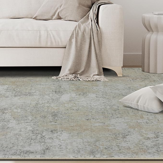 6x9 Area Rugs for Living Room Rug Washable: Abstract Rug for Dining Room - Image 9