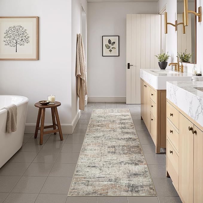 Lofus 2X 8 Area Rug for Hallways, Low Pile Soft Carpet Runner for Kitchen - Image 8