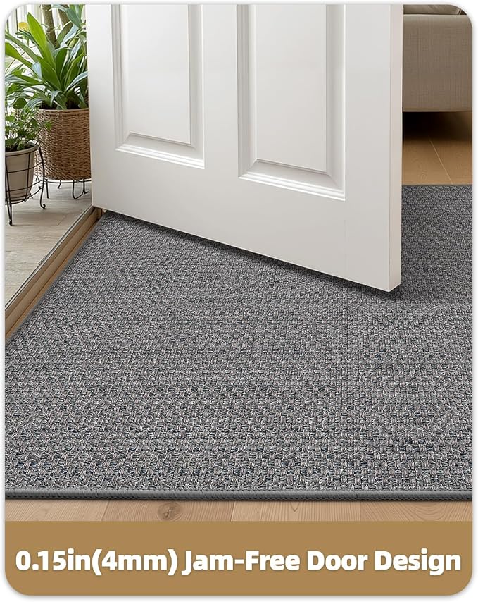Color&Geometry Front Door Mat Indoor 17"x29", Rugs - Image 4