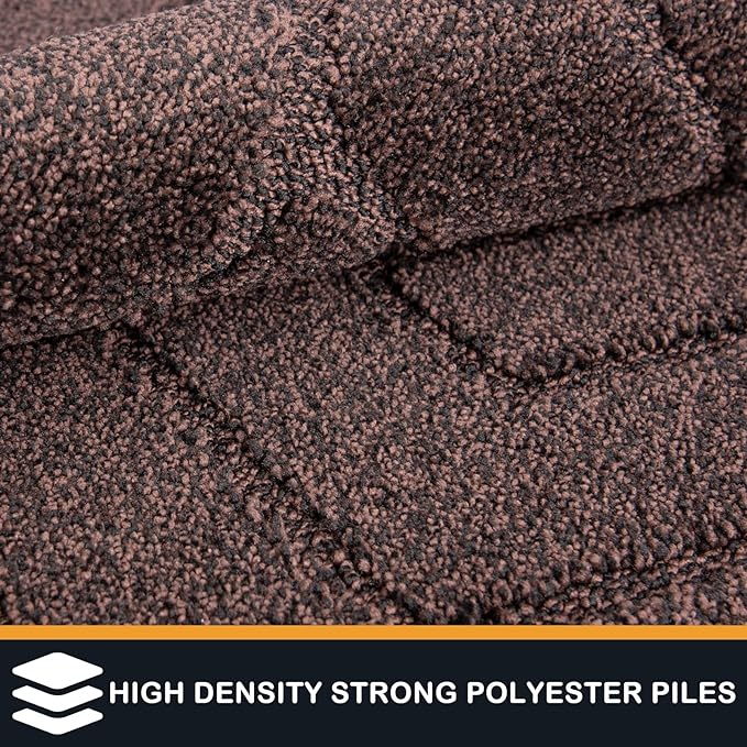 PURRUGS Dirt Trapping Door Mat 24" x 70", Non-Slip Machine Washable Entry Rug - Image 5