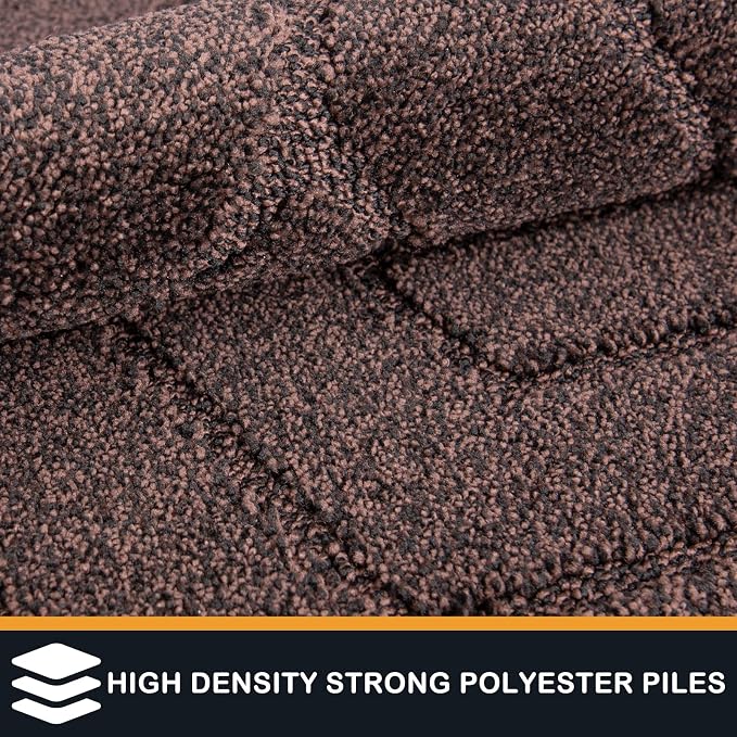 PURRUGS Easy Care Area Rug 4ft x 6ft, Non-Slip Machine Washable Entry Rug - Image 5
