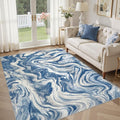 DMOYEST Living Room Area Rugs-6x9 Abstract Large Soft Indoor Washable Rug by DMOYEST