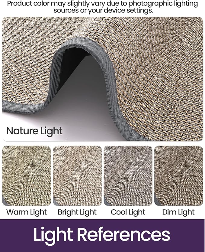 DEXI Ultra Thin Entryway Indoor Door Mat 24x36, Non Slip Rubber Backing Inside - Image 3
