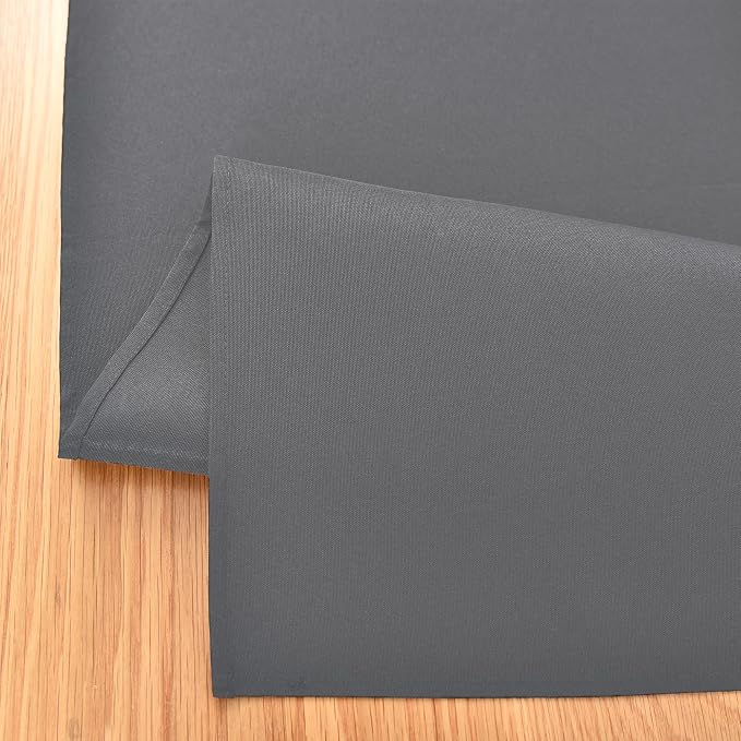 Wolkemer Farmhouse Grey Table Runner Dining Table Runners 72 Inches Long | - Image 3