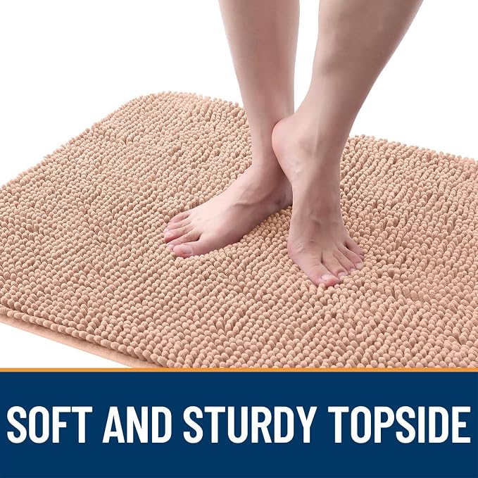 OLANLY Dog Door Mat for Muddy Paws 54x32, Absorbs Moisture and Dirt, Absorbent - Image 4
