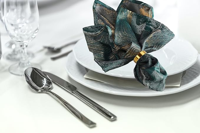 Gold Napkin Rings - Image 6