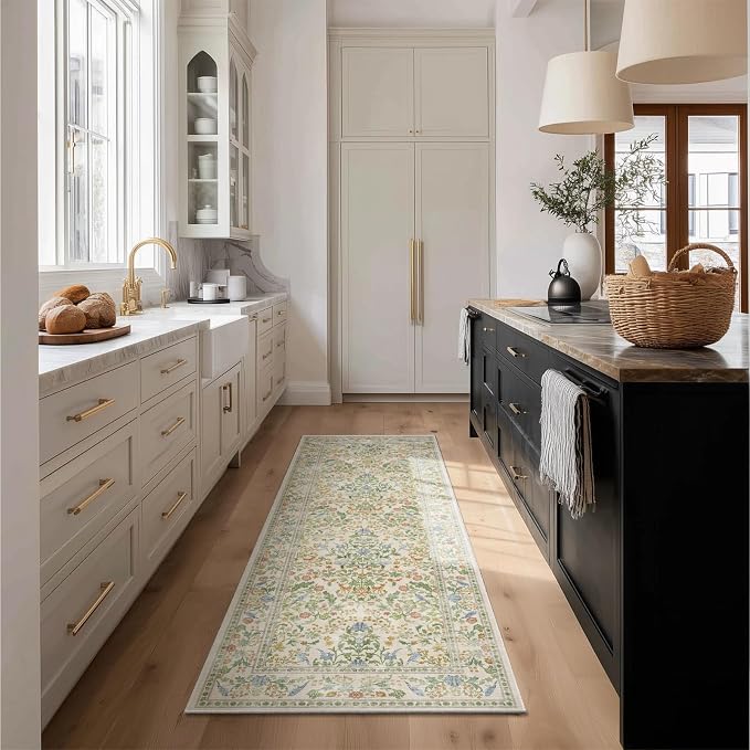 Washable Runners for Hallways Kitchen Rug: 2'x6' Runner Rugs Stain Resistant - Image 6