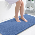 OLANLY Large Bathroom Rugs 45x27, Soft Absorbent Chenille Bath Rugs, Rubber by OLANLY