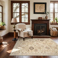 Machine Washable Small Rugs for Entryway: Door Mat Indoor Entrance 4x6 Area Rug by palohom