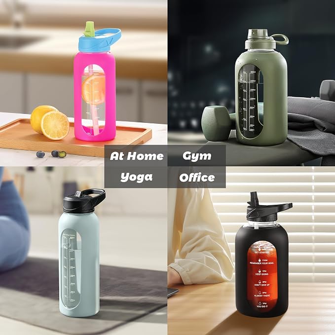 CIVAGO 40 oz Glass Water Bottle - Image 6