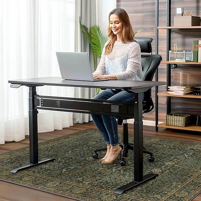 36"x60" Office Chair Mat for Hardwood Tile Floor, Under Desk Carpet Protector - Image 2