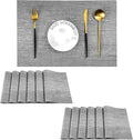 Leetaltree Grey Placemats, Heat Resistant Non-Slip Place mats by Leetaltree-ArtatEveryTable