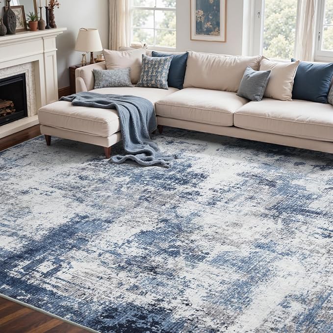 6x9 Ft Large Area Rugs for Living Room, Soft Non-Slip Washable Rugs Modern - Image 3