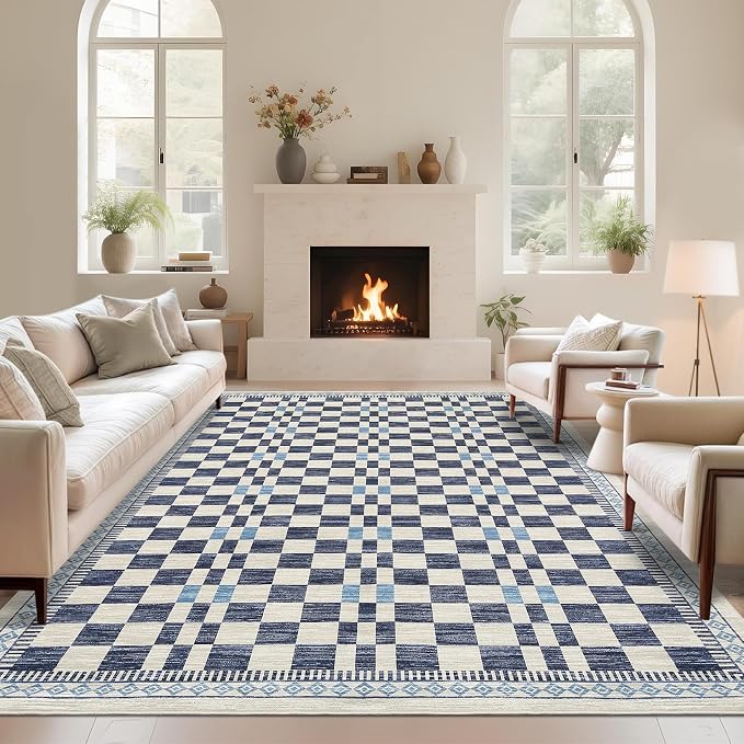 GarveeHome 5x7 Area Rug for Baby Room Non-Slip Low Pile Stain-Resistant Living - Image 9
