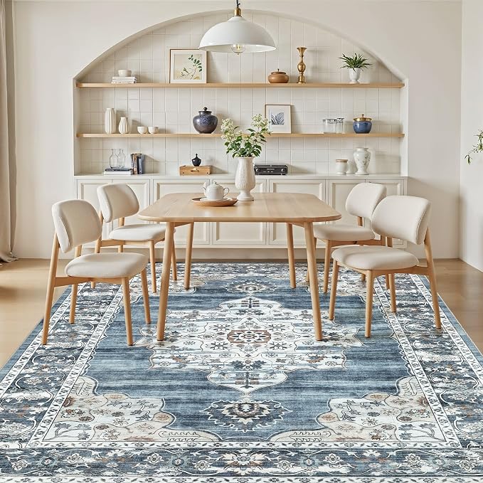 5x7 Washable Area Rug - Image 8