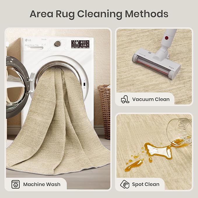 Valenrug Washable Rug 6x9 - Image 5