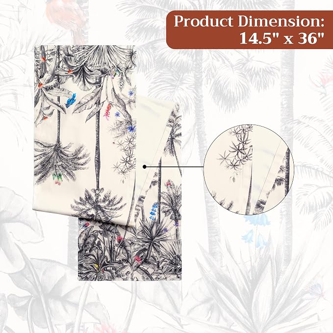 Maison d' Hermine Table Runner 100% Cotton 14.50" x 36" | Table Runners 36 - Image 7
