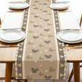 Seliem Cute Gray Table Runner by Seliem
