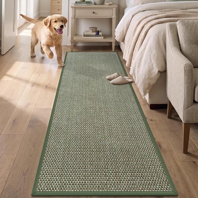 DEX Hallway Runner Rug 2x6, Non Slip Rubber Backing Inside Entryway Carpet - Image 9