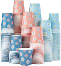 SIUQ 600 Pack 5 oz Paper Cups Disposable Small Bathroom Mouthwash Cups | Daisy by SIUQ