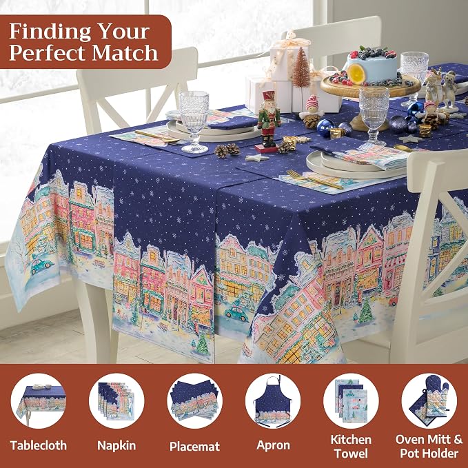 Maison d' Hermine Table Runner 100% Cotton 14.50" x 108" | Table Runners 108 - Image 4