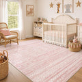 Nakagishi Area Rug Living Room Rugs: 6x9 Large Soft Machine Washable Boho by NakagishiAreaRug