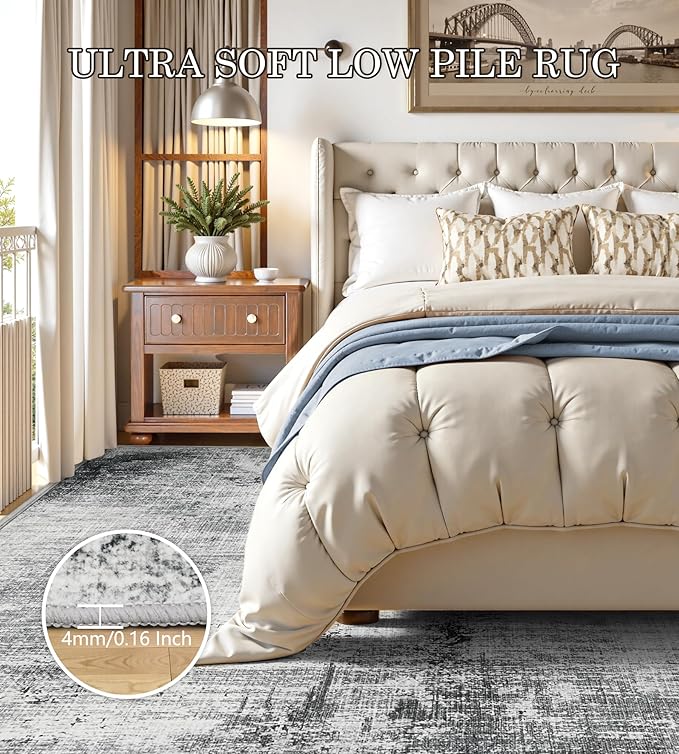 5x7 Washable Area Rugs - Image 7