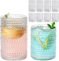 ZMOWIPDL 12oz & 15oz Hobnail Drinking Glasses, by ZMOWIPDL