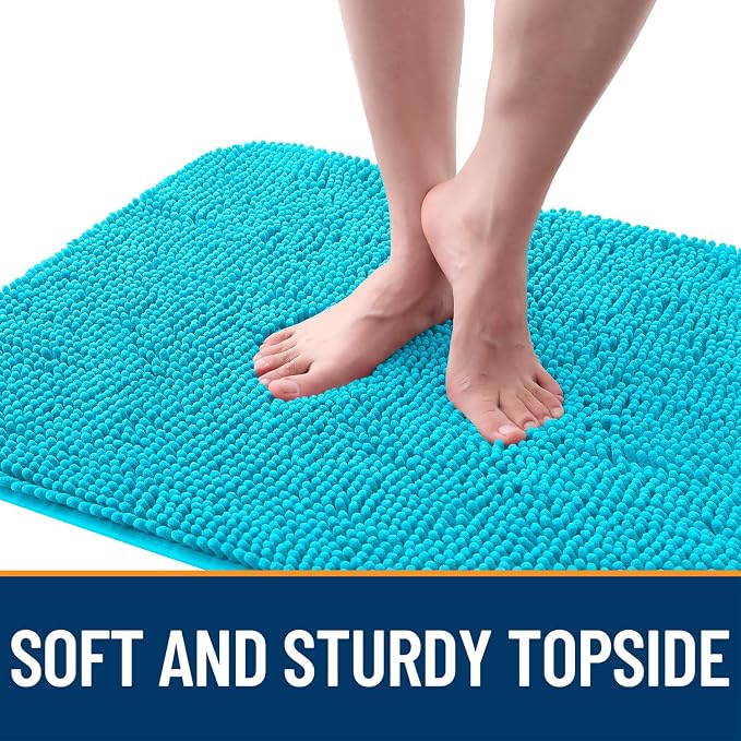 OLANLY Dog Door Mat for Muddy Paws 54x32, Absorbs Moisture and Dirt, Absorbent - Image 4